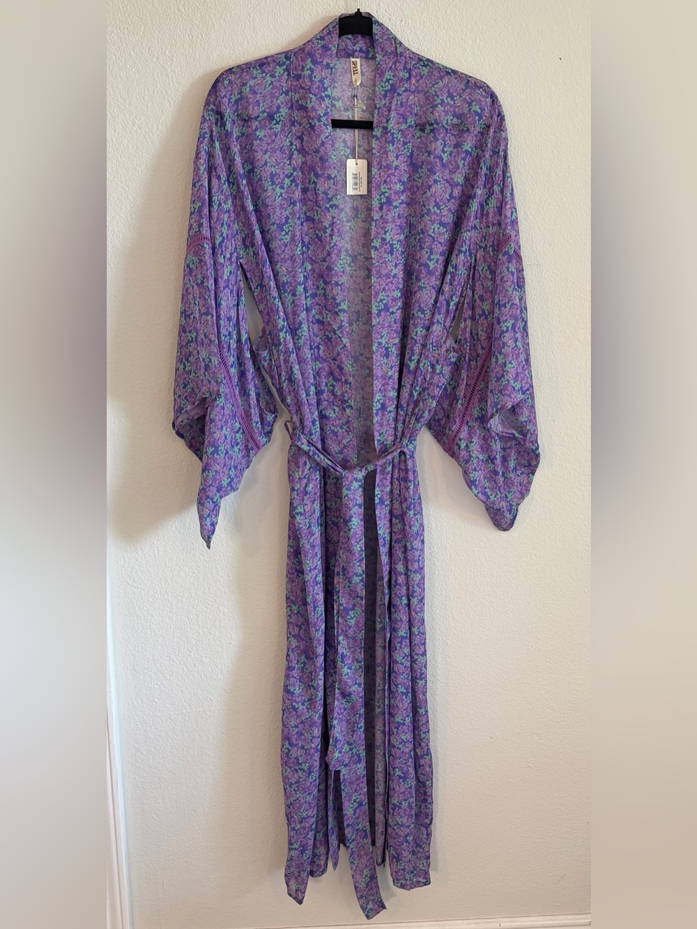 Spell Wildflower Maxi Kimono Violet OS NWT ✨ Rare Archive 2016